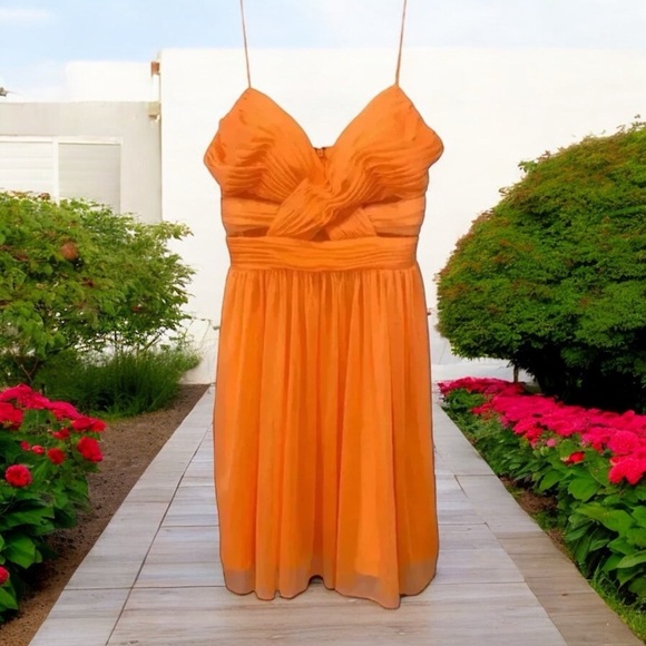 Adrianna Papell Hailey Logan Size 7/8 Cocktail Prom Party Dress Beautiful ❤️🥰 - Picture 3 of 12